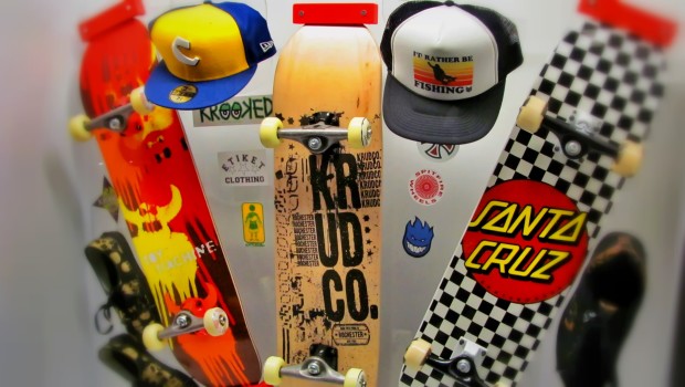 Skateboards at the Museum of Play in Rochester, New York